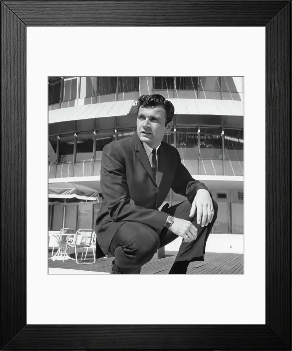 Framed Print : Dick Dale Portrait Session Framed Print : Dick Dale Portrait Session