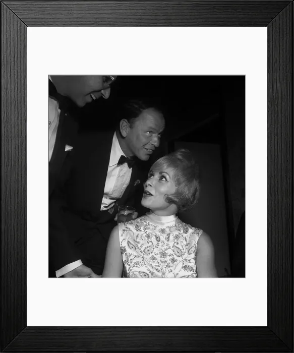 Framed Print : Frank Sinatra And Janet Leigh Framed Print : Frank Sinatra And Janet Leigh