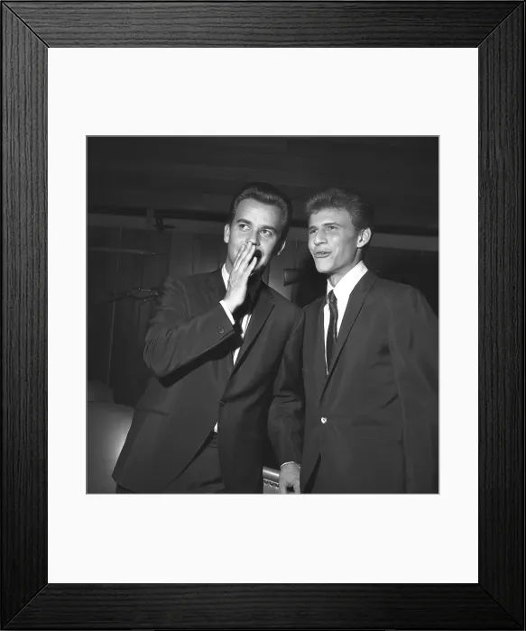 Framed Print : American Bandstand Host Framed Print : American Bandstand Host
