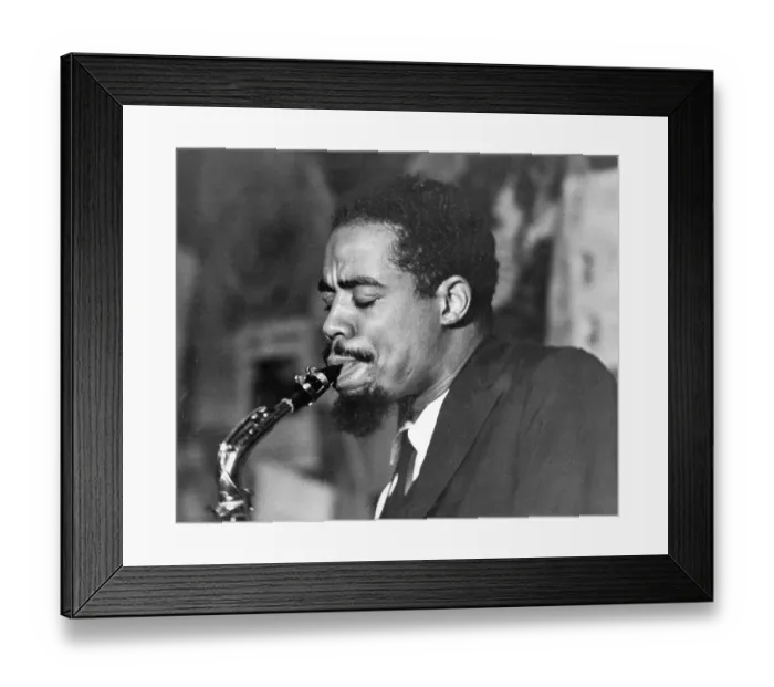 Framed Print : Eric Dolphy Performs On Stage Framed Print : Eric Dolphy Performs On Stage