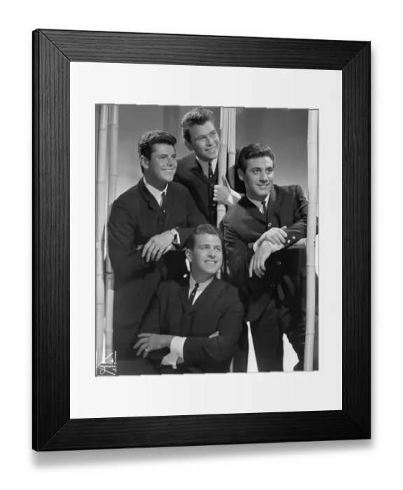 Framed Print : Vocal group The Dovells Portrait Framed Print : Vocal group The Dovells Portrait