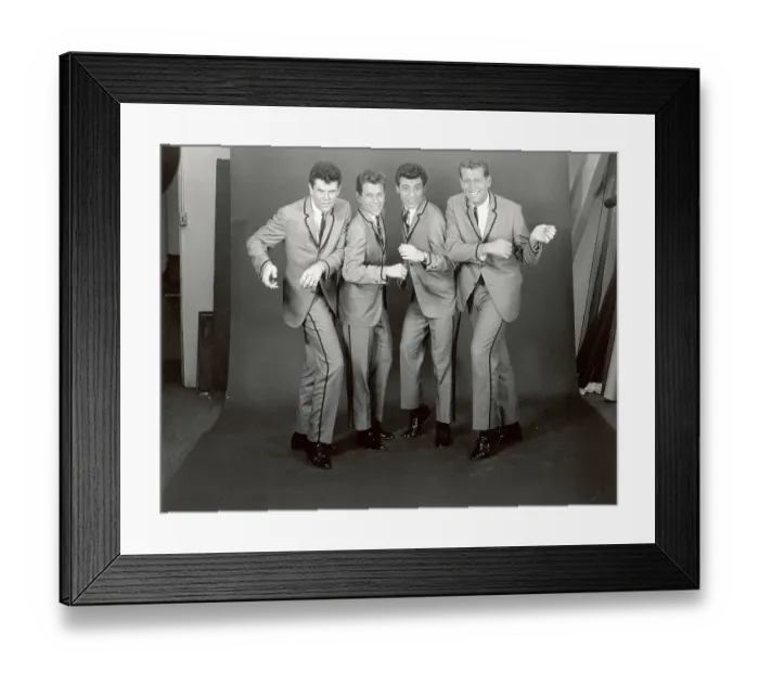 Framed Print : Vocal group The Dovells Portrait Framed Print : Vocal group The Dovells Portrait