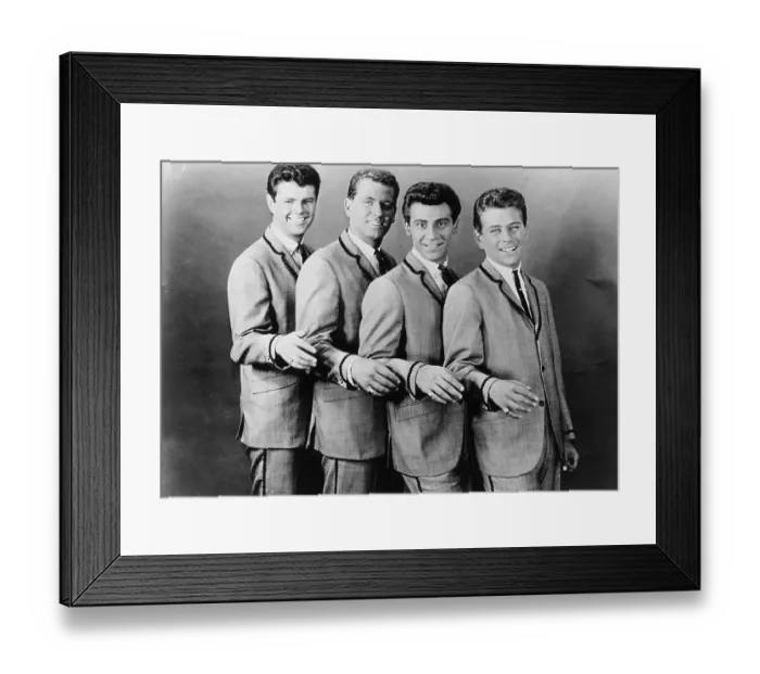 Framed Print : Vocal group The Dovells Portrait Framed Print : Vocal group The Dovells Portrait
