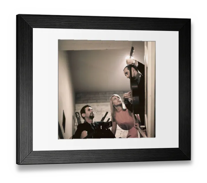 Framed Print : Peter Paul And Mary Cover Shoot Framed Print : Peter Paul And Mary Cover Shoot