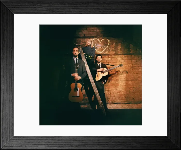 Framed Print : Peter Paul And Mary Cover Shoot Framed Print : Peter Paul And Mary Cover Shoot