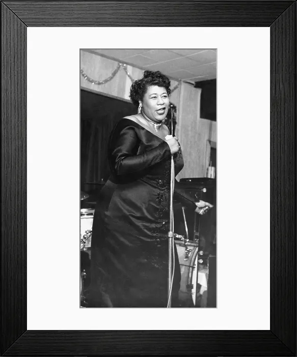 Framed Print : Jazz Singer Ella Fitzgerald Framed Print : Jazz Singer Ella Fitzgerald