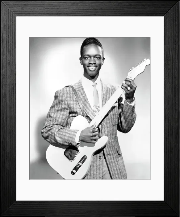 Framed Print : Johnny Guitar Watson Portrait Framed Print : Johnny Guitar Watson Portrait
