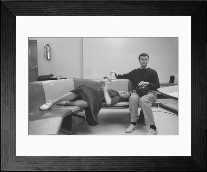 Framed Print : Mike Nichols And Elaine May Framed Print : Mike Nichols And Elaine May