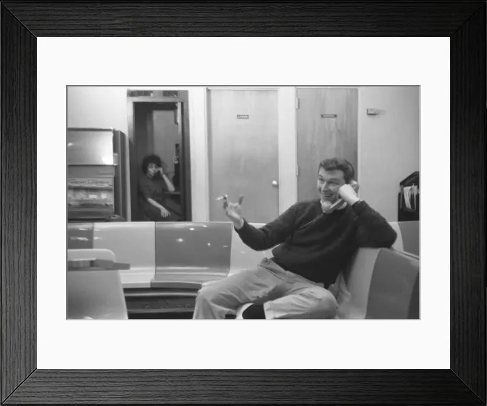 Framed Print : Mike Nichols And Elaine May Framed Print : Mike Nichols And Elaine May