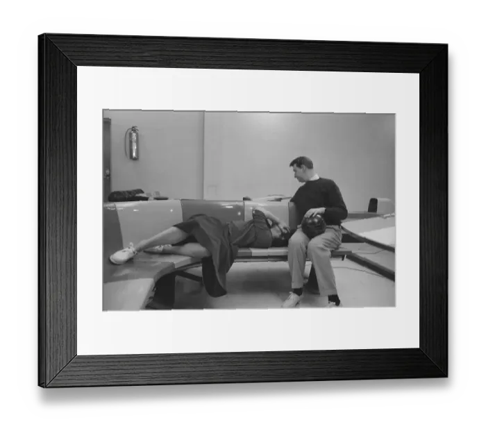 Framed Print : Mike Nichols And Elaine May Framed Print : Mike Nichols And Elaine May