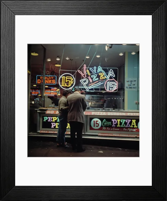 Framed Print : Viva Pizza Framed Print : Viva Pizza