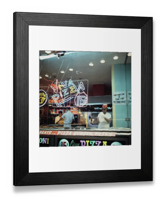 Framed Print : Viva Pizza Framed Print : Viva Pizza