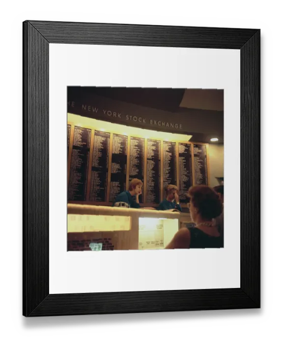 Framed Print : New York Stock Exchange Framed Print : New York Stock Exchange