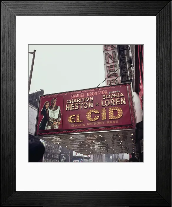 Framed Print : El Cid In New York Framed Print : El Cid In New York