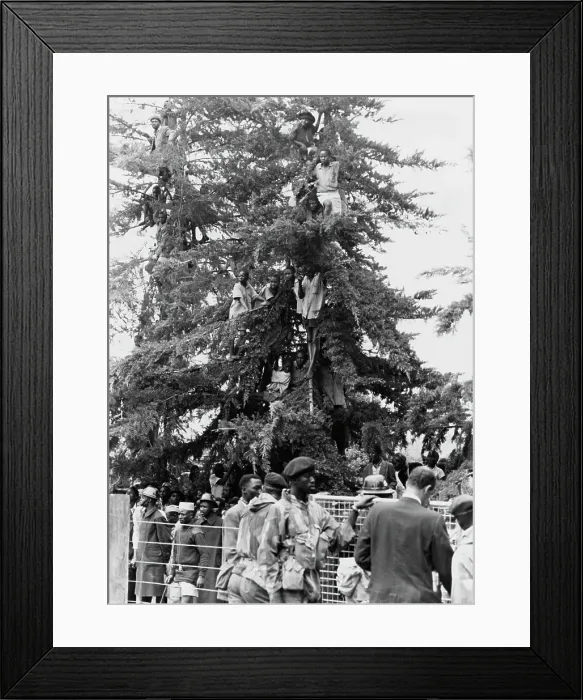 Framed Print : Release Of Jomo Kenyatta Framed Print : Release Of Jomo Kenyatta