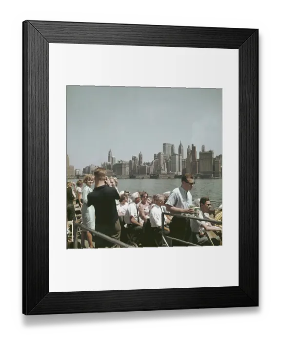Framed Print : Tour Of Manhattan Framed Print : Tour Of Manhattan