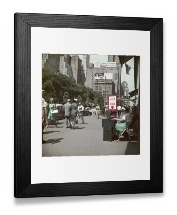 Framed Print : New York Street Framed Print : New York Street