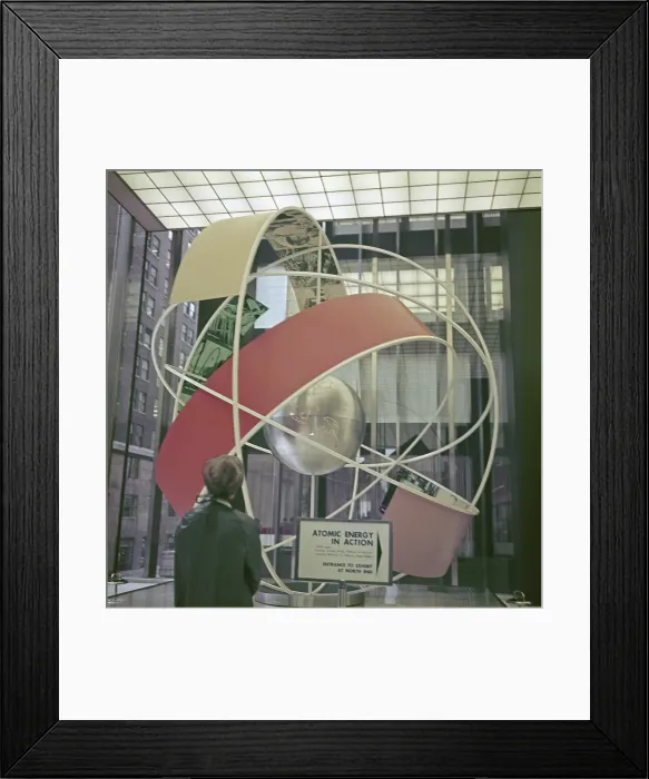 Framed Print : Atomic Energy In Action Framed Print : Atomic Energy In Action