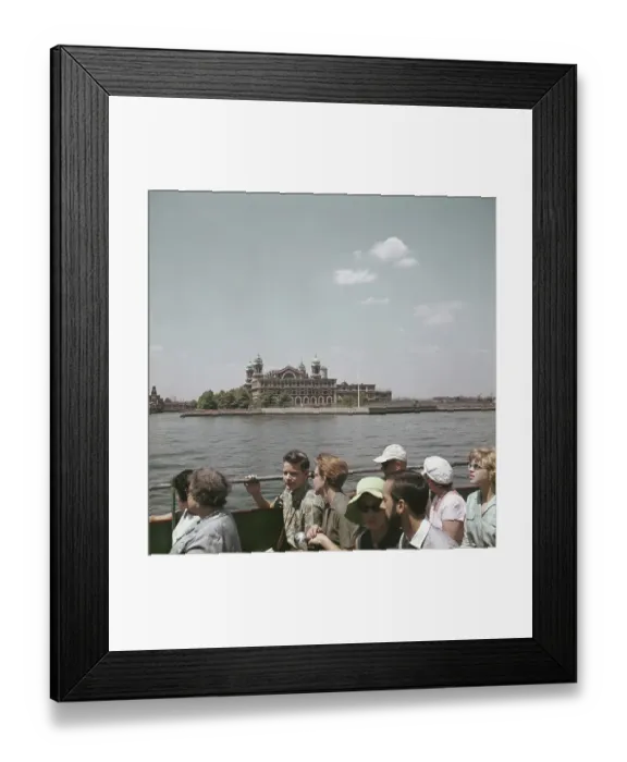 Framed Print : Ellis Island Framed Print : Ellis Island
