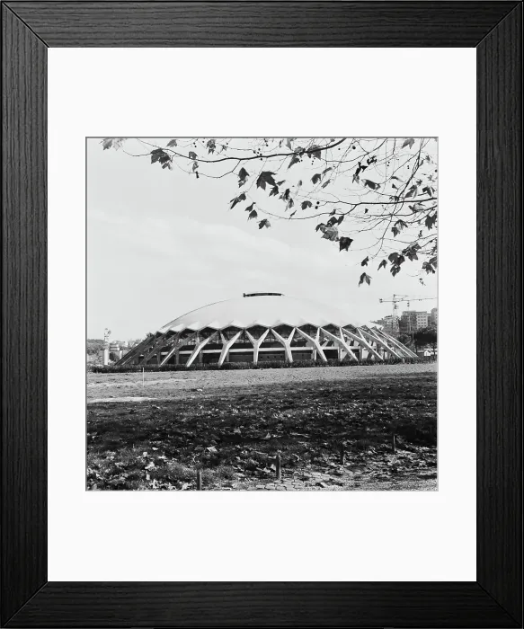 Framed Print : Construction of the Olympic Facilities in Rome Framed Print : Construction of the Olympic Facilities in Rome