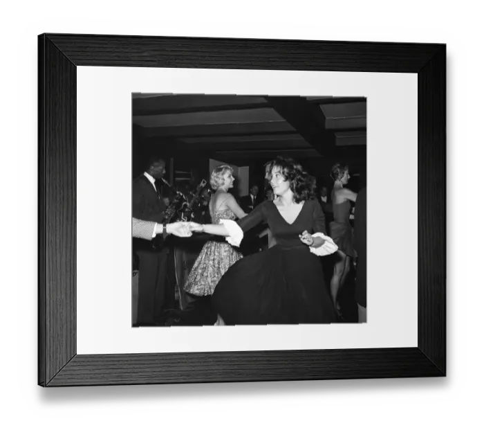 Framed Print : Dancers At Los Angeles Dance Hall Framed Print : Dancers At Los Angeles Dance Hall