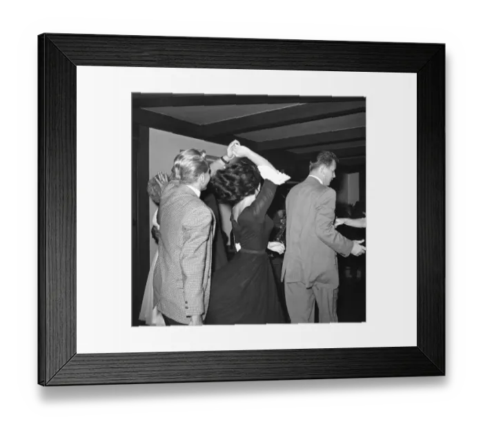 Framed Print : Dancers At Los Angeles Dance Hall Framed Print : Dancers At Los Angeles Dance Hall