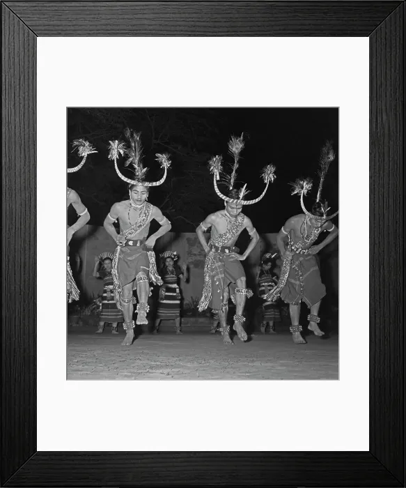 Framed Print : Naga Tribal Dance Framed Print : Naga Tribal Dance