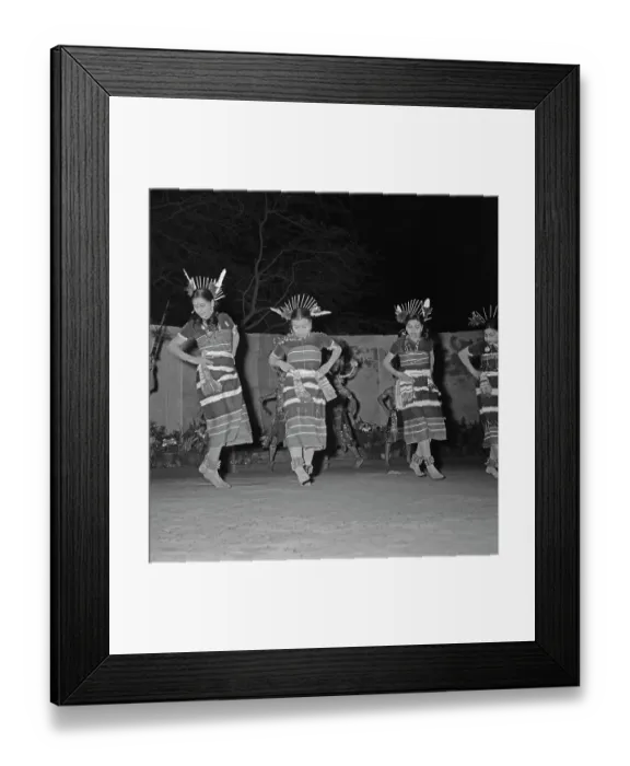 Framed Print : Naga Tribal Dance Framed Print : Naga Tribal Dance
