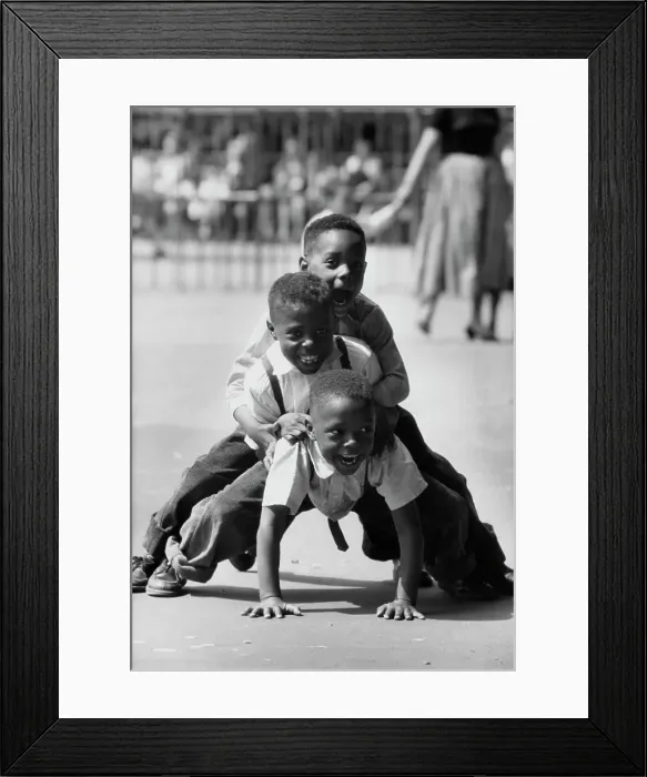 Framed Print : Three Little Lads Framed Print : Three Little Lads