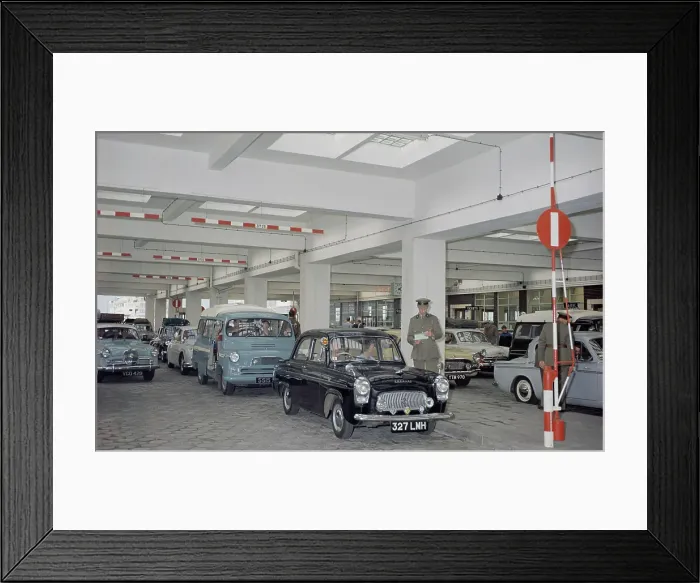 Framed Print : Customs Checks At Ostend Framed Print : Customs Checks At Ostend