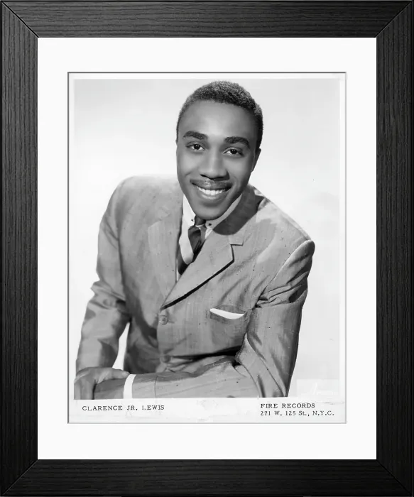 Framed Print : Clarence Jr. Lewis Portrait