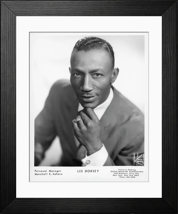 Framed Print : Lee Dorsey Portrait Framed Print : Lee Dorsey Portrait