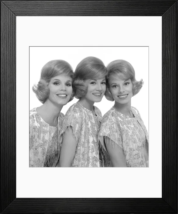 Framed Print : The McGuire Sisters Portrait Framed Print : The McGuire Sisters Portrait