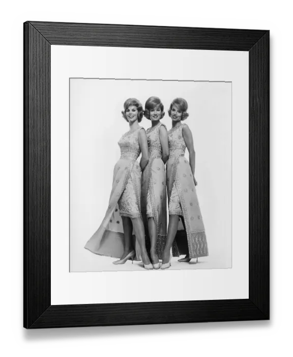 Framed Print : The McGuire Sisters Portrait Framed Print : The McGuire Sisters Portrait
