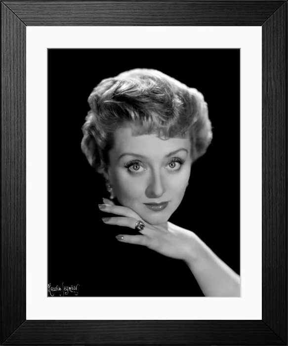 Framed Print : Celeste Holm Portrait Session Framed Print : Celeste Holm Portrait Session