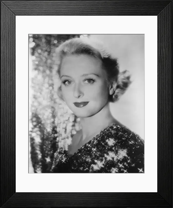 Framed Print : Celeste Holm Portrait Session