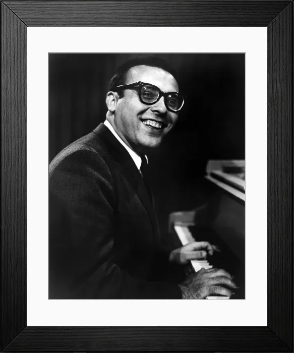Framed Print : Vince Guaraldi Portrait Framed Print : Vince Guaraldi Portrait