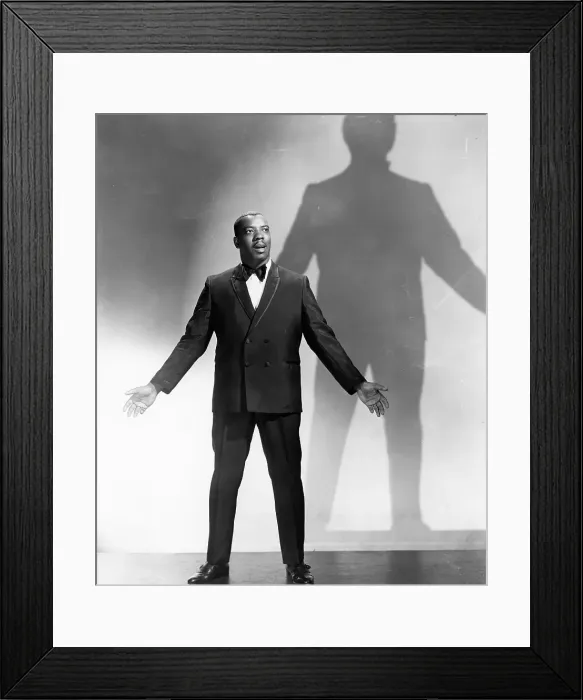 Framed Print : Rev. James Cleveland Portrait Framed Print : Rev. James Cleveland Portrait