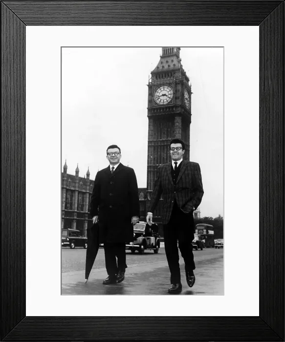 Framed Print : Piano Duo Ferrante & Teicher At Big Ben Framed Print : Piano Duo Ferrante & Teicher At Big Ben
