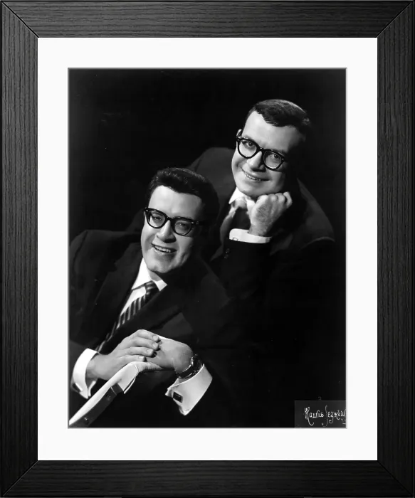 Framed Print : Piano Duo Ferrante & Teicher Framed Print : Piano Duo Ferrante & Teicher