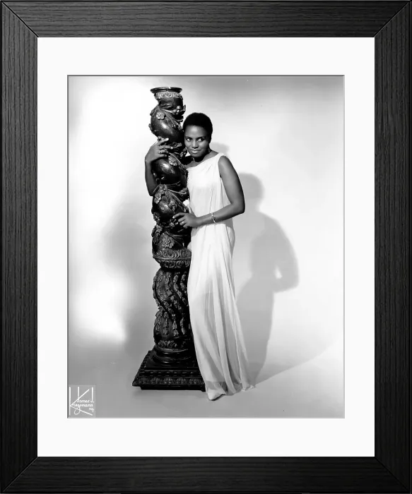 Framed Print : Miriam Makeba Portrait Session Framed Print : Miriam Makeba Portrait Session