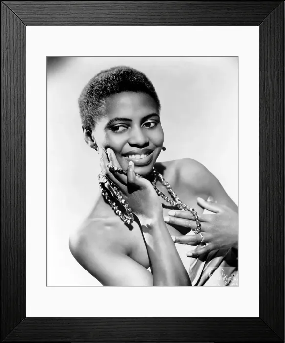 Framed Print : Miriam Makeba Portrait Session