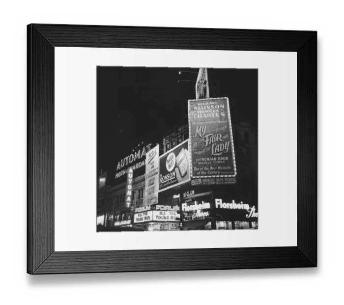 Framed Print : Photo of Broadway