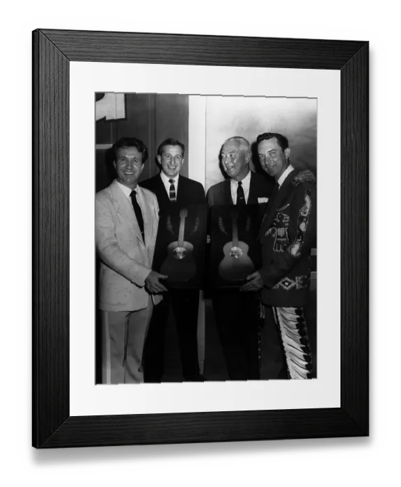 Framed Print : Marty Robbins And Ray Price Framed Print : Marty Robbins And Ray Price