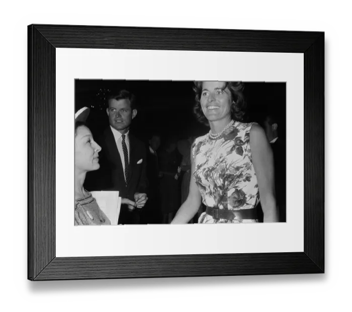 Framed Print : On The Campaign Trail For John F. Kennedy Framed Print : On The Campaign Trail For John F. Kennedy