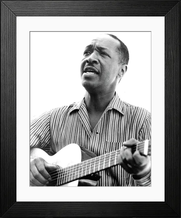 Framed Print : Josh White Performs Framed Print : Josh White Performs