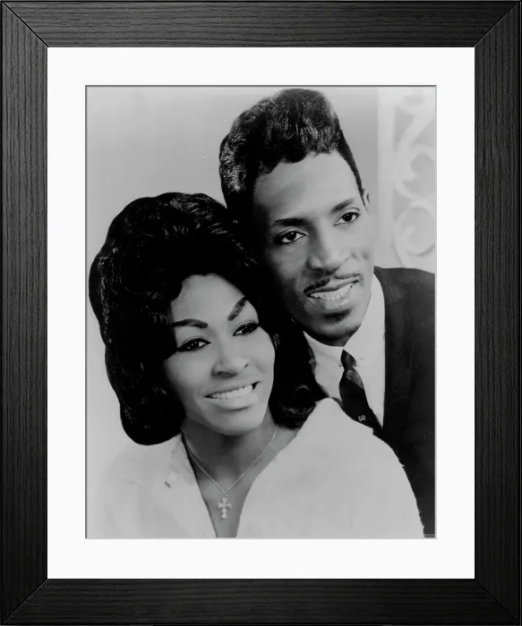 Framed Print : Ike & Tina Turner Portrait Framed Print : Ike & Tina Turner Portrait