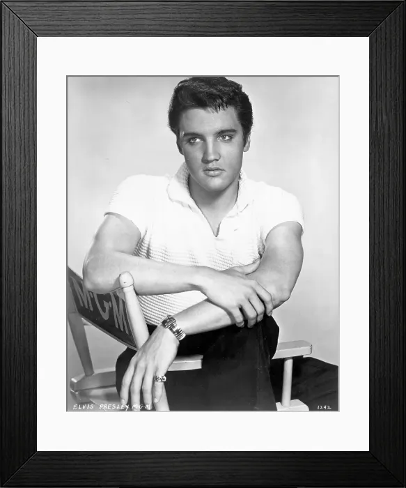 Framed Print : Rock and roll singer Elvis Presley Framed Print : Rock and roll singer Elvis Presley
