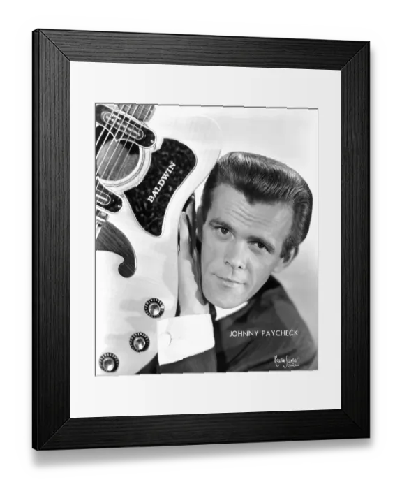 Framed Print : Photo of Johnny Paycheck Framed Print : Photo of Johnny Paycheck