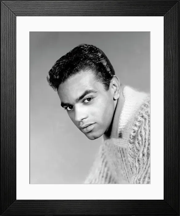 Framed Print : Johnny Mathis Portrait Framed Print : Johnny Mathis Portrait